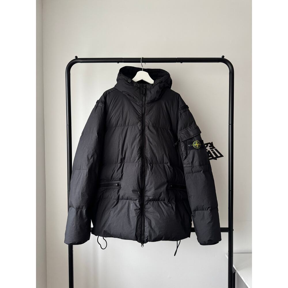 Stone Island Garment Dyed Crinkle Reps R-NY Down Jacket 3XL